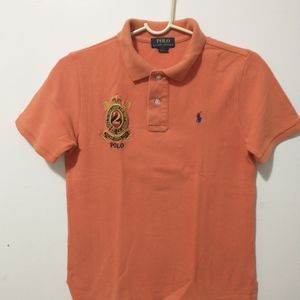 Big Pony Cotton Mesh Polo,Sailing Orange